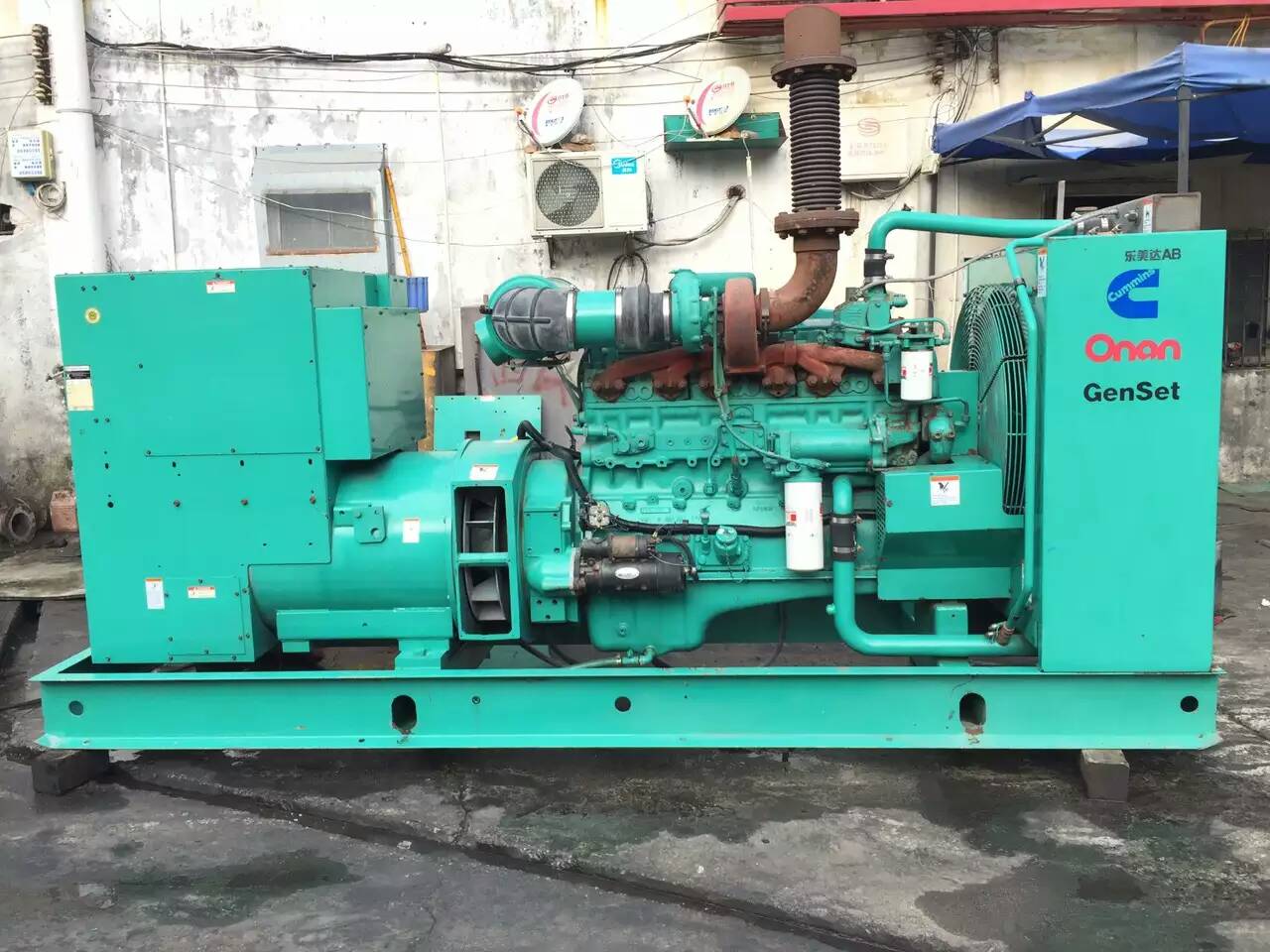 乐东租赁发电机-柴油发电机不正常冒烟的原因